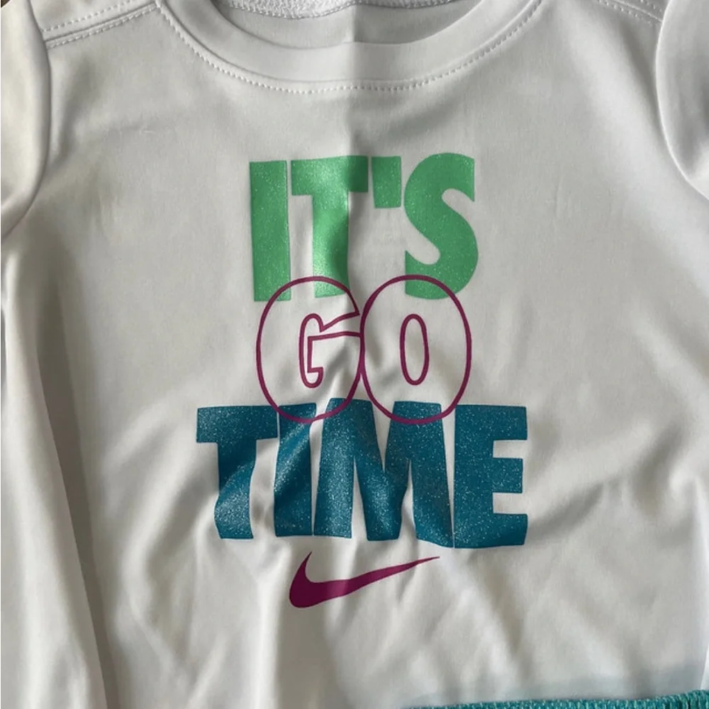 Nike Baby Girl Flowy Top Outfit